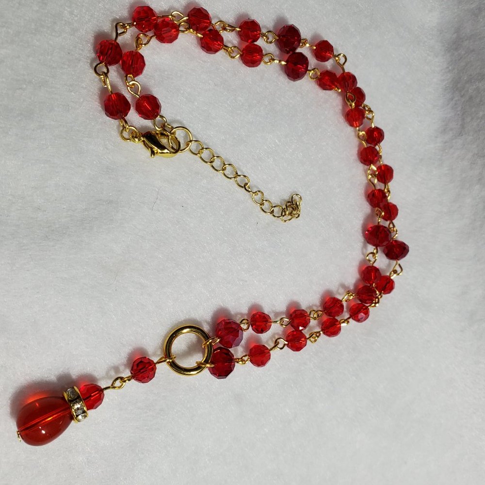 Red Necklace - Picture 3 of 6
